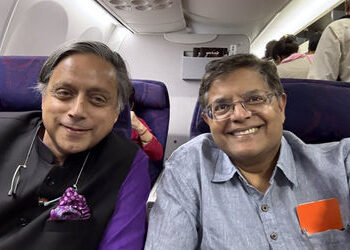 ‘ફાઈનલી અમે એક જ દિશામાં યાત્રા…’ ભાજપ નેતા સાથે થરૂરનો ફોટો વાઈરલ થતાં કોંગ્રેસ ટેન્શનમાં!