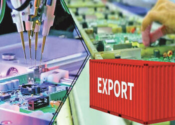 ઇલેક્ટ્રોનિક્સ નિકાસ પહેલીવાર રૂ. 3 લાખ કરોડને કુદાવી જવાની તૈયારીમાં | Electronics exports set to c…