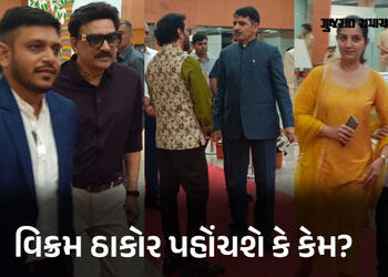 ગુજરાત વિધાનસભામાં પહોંચ્યા કલાકારો, અવગણના મુદ્દે અવાજ ઉઠાવનાર વિક્રમ ઠાકોર દેખાયા નહી | Arrival of…