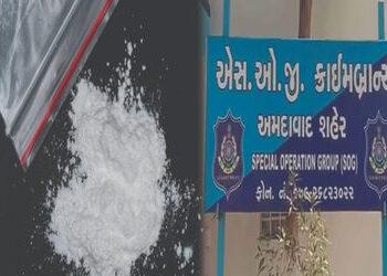 ગ્રાઇન્ડર એપ્લીકેશનથી ગ્રાહકો શોધતા બે ગે યુવકો એમ.ડી ડ્રગ્સ સાથે આશ્રમ રોડની હોટલમાંથી SOGના હાથે ઝ…