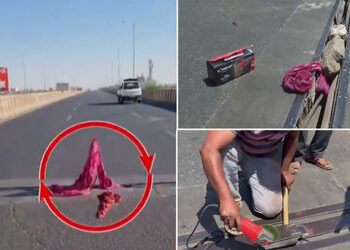 રાજકોટમાં ગોંડલ ચોકડી પર બ્રિજનો જોઈન્ટ છુટો પડી ગયો, વાહન ચાલકો માટે બ્રિજ બન્યો જોખમી | joint of t…