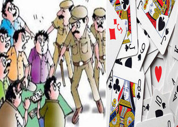 ખંભાત શહેરમાંથી 4 શખ્સો જુગાર રમતા ઝડપાયા | 4 people caught gambling in Khambhat city