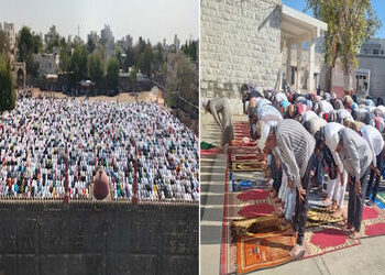 જામનગરમાં સમસ્ત મુસ્લિમ સમાજ દ્વારા ‘ઈદ-ઉલ-ફીત્ર’ ની હર્ષોલ્લાસભેર ઉજવણી , જેલમાં મુસ્લિમ બંદીવાન ભા…