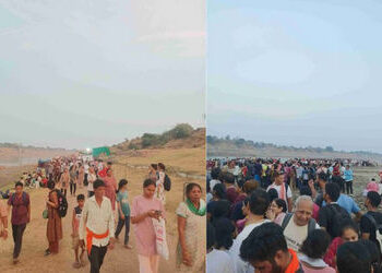 નમામિ દેવી નર્મદે: બે દિવસમાં 50 હજારથી વધુ ભાવિકોએ ઉત્તરવાહિની નર્મદા પરિક્રમા પૂર્ણ કરી | More tha…