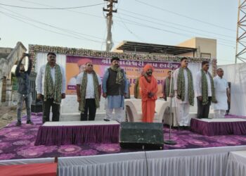હારીજ સીધેશ્વરી ગ્રુપ દ્વારા જિલ્લા પ્રમુખનો અભિવાદન કાર્યક્રમ યોજાયો