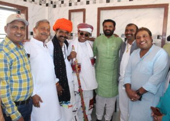 ત્રણ કરોડના ખર્ચે સંત શ્રી ત્રિકમ સાહેબ ધર્મસ્થાનક ચિત્રોડ નિર્માણ કાર્યની કામગીરી અંતિમ તબક્કામાં