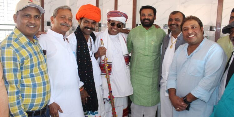 ત્રણ કરોડના ખર્ચે સંત શ્રી ત્રિકમ સાહેબ ધર્મસ્થાનક ચિત્રોડ નિર્માણ કાર્યની કામગીરી અંતિમ તબક્કામાં