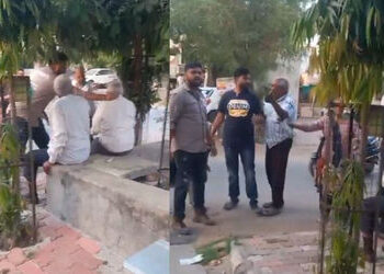 VIDEO : અમદાવાદમાં એક પરિવારે વૃદ્ધને લાકડીઓથી ઢોર માર માર્યો, પાલતુ શ્વાનની લઘુશંકા મુદ્દે થયો હતો …