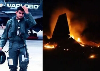 જામનગરમાં શહીદ થયેલા જવાનને અંતિમ સલામ, આખું ગામ હિબકે ચડ્યું: 10 જ દિવસ પહેલા થઈ હતી સગાઈ