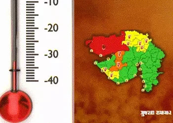 હવામાન વિભાગની આગાહી: 4 દિવસ રાજ્યના 9 જિલ્લામાં હીટવેવનું યલો-ઑરેન્જ ઍલર્ટ, કચ્છમાં રેડ ઍલર્ટ | Hea…