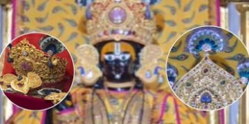 શામળાજીને 4.25 કરોડની કિંમતનો હીરા જડીત સોનાનો મુગટ કરાયો અર્પણ, 10 કારીગરોએ 3 માસમાં કર્યો તૈયાર | …
