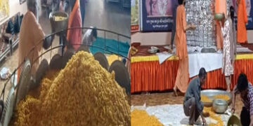 હનુમાનજી માટે 6 હજાર કિલોનો મહાકાય લાડુ, સુરતમાં પવનપુત્રના જન્મોત્સવની તડામાર તૈયારીઓ | 6000 kg lad…