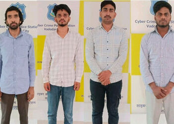 વડોદરાના યુવકને ઇન્વેસ્ટમેન્ટના નામે ઠગનાર દિલ્હીની ઓનલાઇન ઠગ ગેંગ પકડાઇઃ 5 લેપટોપ- 24 મોબાઇલ કબજે |…