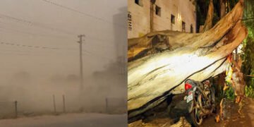 VIDEO: દિલ્હી-NCRમાં ધૂળનું વાવાઝોડું, 15 ફ્લાઈટને કરવી પડી ડાયવર્ટ, IMDએ આપ્યું નવું એલર્ટ | Dust s…