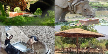 સ્ટેચ્યુ ઓફ યુનિટીના જંગલ સફારી પાર્કના પ્રાણી-પક્ષીઓ માટે ઠંડકની વ્યવસ્થા, ખાસ ડાયટ પ્લાન બનાવાયો |…