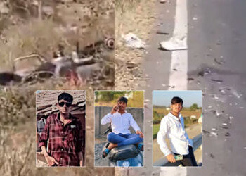 જૂનાગઢમાં ગંભીર અકસ્માતમાં ત્રણ મિત્રોના મોત, એકસાથે જનાજા ઉઠતાં ગામ હિબકે ચડ્યું | accident on Juna…