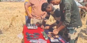 VIDEO : RDX, હેન્ડ ગ્રેનેડો, પિસ્તોલો, રિમોટ… પંજાબ બોર્ડર પાસેથી જપ્ત કરાયો હથિયારોનો ભંડાર | RDX…