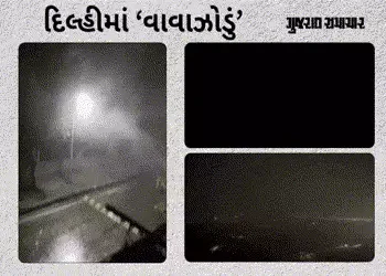 દિલ્હીમાં મોડી રાતે વાવાઝોડું! ભારે વરસાદથી અનેક વિસ્તાર જળમગ્ન, વૃક્ષ પડતાં 4ના મોત | A storm hit D…