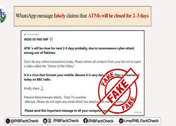 Fact Check: ભારત-પાકિસ્તાન તંગદિલી વચ્ચે એટીએમ સેવા બંધના અહેવાલ ખોટા, રેન્સમવેર અટેકની માહિતી પણ ફે…