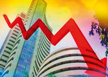 સેન્સેક્સ 271 પોઈન્ટ ઘટીને 82059 | Sensex falls 271 points to 82059