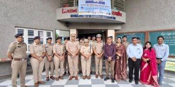 નિશાન સ્કૂલ ખાતે બાળકો માટે એક નઈ સોચ કાર્યક્રમનો ભવ્ય શુભારંભ કરાવતા ટ્રાફિક જેસીપી
