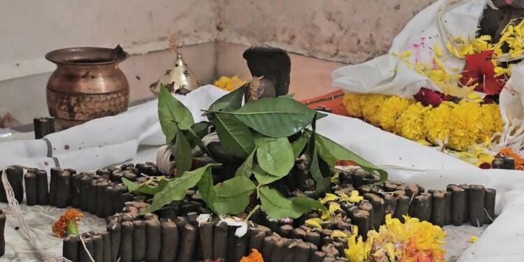 રામેશ્વર મહાદેવ કુંભારીયા ખાતે પાર્થેશ્વર પૂજા ,સોળસો પ્રચાર પૂજન