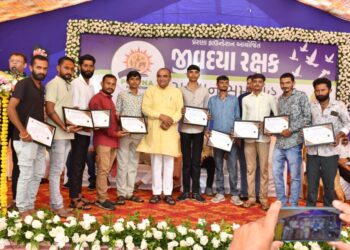 પ્રેરણા ફાઉન્ડેશન દ્વારા 151થી વધુ જીવદયા રક્ષકોનો સન્માન સમારોહ યોજાયો