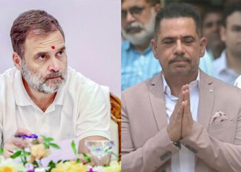 ‘છેલ્લા 10 વર્ષથી મારા બનેવીને પરેશાન કરી રહી છે સરકાર’, વાડ્રા વિરુદ્ધ ચાર્જશીટ મામલે રાહુલ ગાંધીનુ…