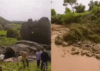 VIDEO: અમરેલીના ખાંભામાં ધડાકા સાથે પાણીની ટાંકી થઈ ધારાશાયી, 7 ગામને પીવાના પાણીની થશે સમસ્યા | Wat…