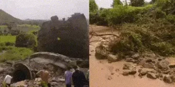 VIDEO: અમરેલીના ખાંભામાં ધડાકા સાથે પાણીની ટાંકી થઈ ધારાશાયી, 7 ગામને પીવાના પાણીની થશે સમસ્યા | Wat…