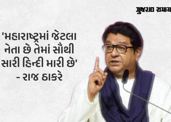 ‘જો તમારી ભાષા ગઈ તો ધીરે-ધીરે તેઓ મુંબઈને ગુજરાતમાં ભેળવી દેશે’, ભાષા વિવાદ વચ્ચે રાજ ઠાકરેનું નિવે…