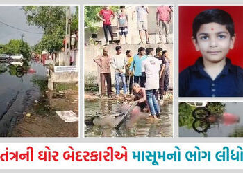 પાદરામાં પાણી ભરેલા રસ્તા પર પડેલા ખુલ્લા વીજ વાયરથી બાળકનું મોત, સ્થાનિકોએ 4 દિવસ પહેલા જ કરી હતી ફ…