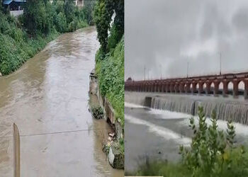 વડોદરાના આજવા સરોવરમાંથી 1540 ક્યુસેક પાણી છોડાયું | 1540 cusecs of water released from Ajwa Lake in…