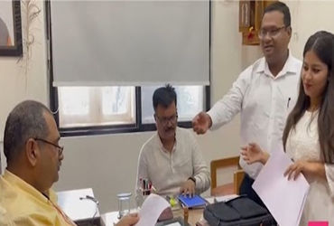 વડોદરામાં દશામાની મૂર્તિ વિસર્જન માટે યોગ્ય વ્યવસ્થા ગોઠવવા રજૂઆત | Presentation to make proper arra…