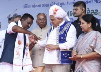 મુખ્યમંત્રીના હસ્તે અમદાવાદના દક્ષિણ ઝોનના લાંભા વોર્ડમાં અર્બન ફોરેસ્ટ પાર્કનું લોકાર્પણ કરાયું