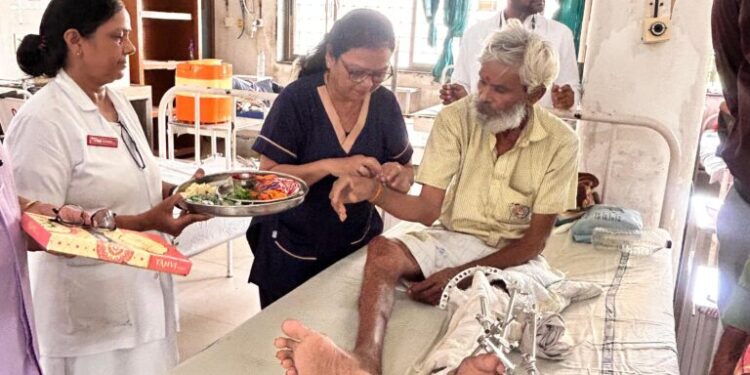 પ્રેમ અને કરુણાનું બંધન – સિવિલ હોસ્પિટલમાં યાદગાર રક્ષાબંધનની કરાઈ ઉજવણી