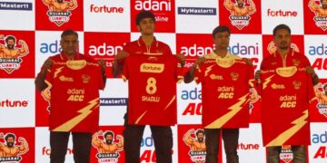 અદાણી સ્પોર્ટ્સલાઈનની ગુજરાત જાયન્ટ્સે નવી જર્સી લોન્ચ અને નવા કેપ્ટનની જાહેરાત કરી