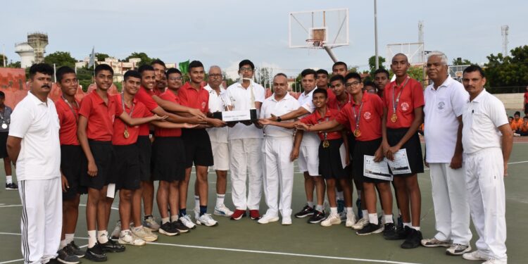 શિવાજી હાઉસે ઇન્ટર હાઉસ બાસ્કેટબોલ ચેમ્પિયનશિપ ૨૦૨૫-૨૬ જીતી