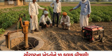 જાહેરાતોનું ‘ગાજર’?: સૌરાષ્ટ્રના ખેડૂતોને 10 કલાક વીજળી-પાણીની જાહેરાત, પણ અમલ ક્યારથી? તારીખ ન આપી …