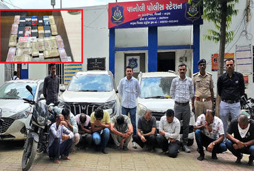 પાનોલીની નંદીની એગ્રો સેડ નેટ કંપનીમાં દરોડો : જુગાર રમતા કંપની માલિક સાથે નવ જુગારીઓ ઝડપાયા | Bharu…