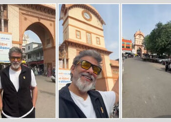 વિસનગર પહોંચેલા અભિનેતા દીપક તિજોરીએ પોતાના પૂર્વજોની યાદો તાજી કરી, જાણો ટાવર જોઈ કેમ ભાવુક થયા | A…