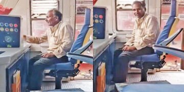 આજે ટ્રેન તારો ભાઈ ચલાવશે…!!! એન્જિનમાં અજાણ્યો સનકી યુવક ઘૂસી જતાં પેસેન્જરમાં ફફડાટ