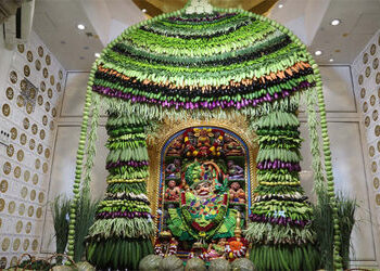 કષ્ટભંજન દેવને 1 હજાર કિલોથી વધુ શાકભાજીનો શણગાર, અઠવાડિયાની મહેનતે તૈયાર થયા ખાસ વાઘા | Kashtbhanja…