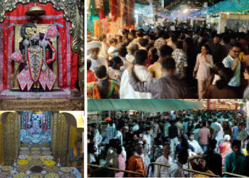 દ્વારકામાં જગત મંદિરે દ્વારકાધીશજીના 5252મા જન્મોત્સવની ભવ્ય ઉજવણી | Dwarkadhishji’s 5252nd birth an…
