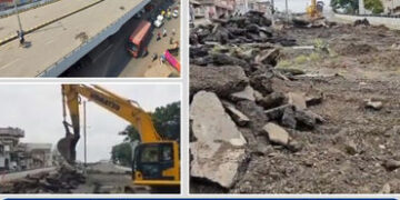 ભ્રષ્ટાચારના પાયા પર બનેલા હાટકેશ્વર બ્રિજને તોડવાની કામગીરી શરૂ, વધુ 4 કરોડનું આંધણ | hatkeshwar br…