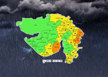 ગુજરાતમાં આગામી 6 દિવસ ગાજવીજ સાથે ભારે વરસાદની આગાહી, 14થી વધુ જિલ્લામાં ઍલર્ટ | Heavy rain with th…