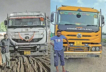 બિનઅધિકૃત રીતે ખનીજની હેરાફેરી કરતા ૨૦ વાહન સહિતનો ૬.૦૮ કરોડનો મુદ્દામાલ સીઝ | 6 08 crore worth of g…