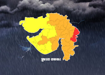 રાજ્યમાં આગામી 6 દિવસ ભારે વરસાદની આગાહી, દક્ષિણ અને ઉત્તર ગુજરાતના 16થી વધુ જિલ્લામાં એલર્ટ | Heavy…