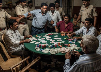 ગીર સોમનાથ જિલ્લા એલસીબીનો સપાટો, ઉના શહેર ભાજપ ઉપપ્રમુખ સહિત આઠ લોકો જુગાર રમતા પકડાયા | Gambling B…