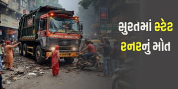 સુરતમાં SMCના વેસ્ટેજ કલેક્શન વાહનની અડફેટે 20 વર્ષીય સ્ટેટ લેવલ રનરનું કરુણ મોત | surat runner deat…
